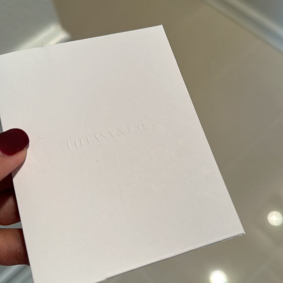 Tiffany Co gift receipt folder - Picture 2 of 3